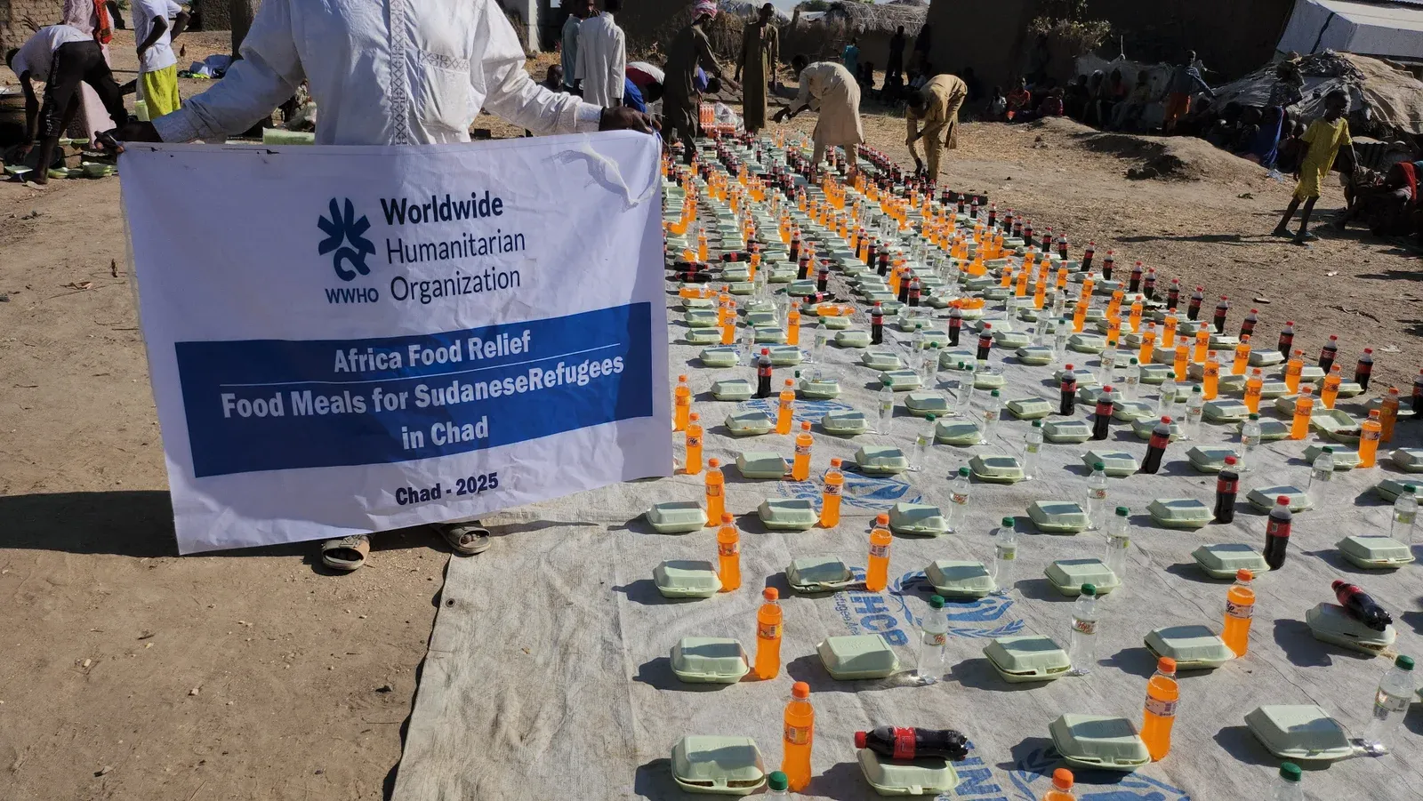 Food Relief for Sudanese Refugees in Chad