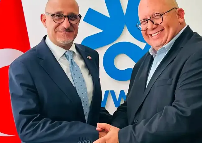 Palestinian Delegation Discusses Strengthening Humanitarian Cooperation with WWHO in Istanbul