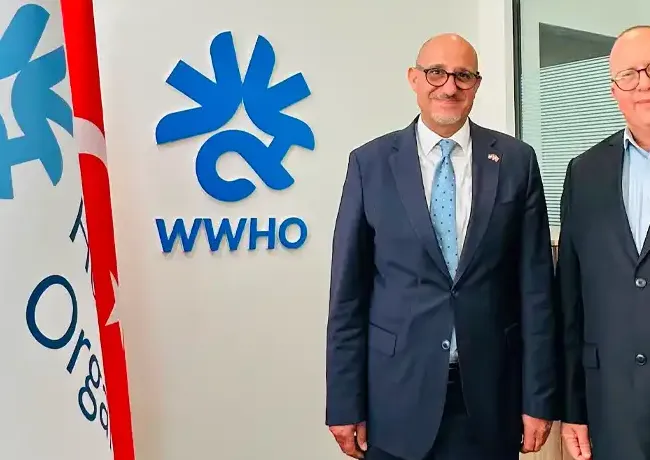 Palestinian Delegation Discusses Strengthening Humanitarian Cooperation with WWHO in Istanbul