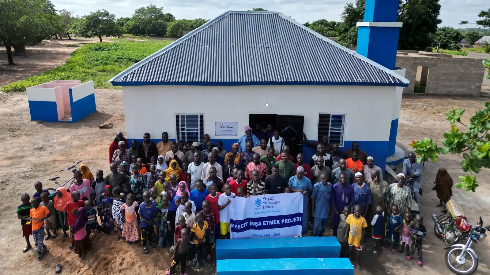 Masjid Inaya Built and Opened in Konbko Village, Nigeria, Serving the Local Community