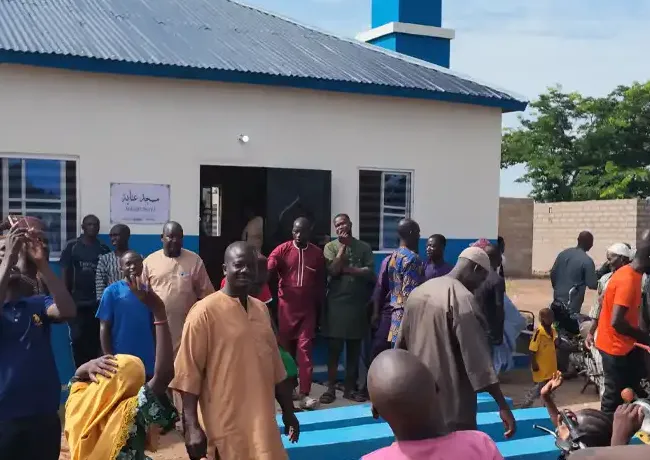 Masjid Inaya Built and Opened in Konbko Village, Nigeria, Serving the Local Community