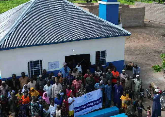 Masjid Inaya Built and Opened in Konbko Village, Nigeria, Serving the Local Community