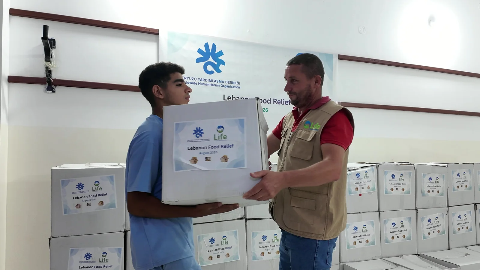 Food Assistance Distributed to Refugee Families in Lebanon